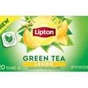 Lipton Lemon Green Tea Bags, Flavored, Unsweetened Teabags for Hot Tea or Iced Tea with Caffeine and Flavonoids, Tea Bags 6 PACK