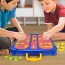 Shape Pop Up Board Game - Interactive Puzzle Game for 2 Player Kids Ages 3-8+ | Educational Classic Board Game for Family Boys & Girls and Friends