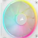 CORSAIR iCUE Link LX140 RGB 140mm PWM Fan Single Pack  Dual Light Loops  Requires iCUE Link System Hub (Sold Separately)  CORSAIR AirGuide Technology  White