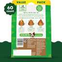 Greenies Pill Pockets for Dogs Large Size, Soft Dog Treats, with Real Peanut Butter, 15.8 oz. Pouch (60 Treats)