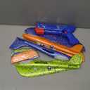 Fuwidvia 3 Pack Airplane Launcher Toys, 13.2'' LED Foam Glider Plane Toy for Boys, 2 Flight Modes Outdoor Flying Toys Birthday Gifts for Boys Girls 4 5 6 7 8 9 10 11 12 Year Old (Blue&Green&Orange)