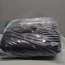 Seavish Runners for Hallways Non Slip 2.6x10 Low Pile Soft Black Carpet Runners Modern Geometric Faux Wool Entryway Rugs Indoor Decor Non Shedding Neutral Rugs for Entrance Kitchen Foyer Living Room