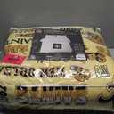 FOCO Unisex-Adult NFL Team Logo Bed in a Bag Comforter Sheets Pillow Cases Bedding 5-Piece Set (Tw")