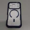 Diaclara Magnetic Designed for iPhone 17 Pro Case Full Body Bumper,[Compatible with MagSafe] Military Drop Proof Cover with Built-in Touch Sensitive Anti-Scratch Screen Protector,Deep Blue