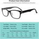 SIGVAN Reading Glasses 5 Packs Blue Light Blocking Eyeglasses Quality Spring Hinge Colorful Computer Readers for Women Men, +2.50