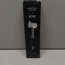 BoFuYuan 304 Stainless-Steel Meat Tenderizer Mallet - Kitchen Meat Tenderizer Tool for Tenderizing and Flattener Chicken, Steak, Beef, Pork, Dual-Sided Meat Pounder Hammer, Ergonomic Ebony Handle