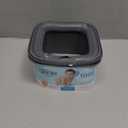 The Diaper Genie Jumbo+ Square Refill, with continuous film, can hold up to 1080 newborn-sized diapers per refill.
