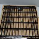 MidWest Homes for Pets Dog Exercise Pen & Playpen, 24" W x 24" H, with Door, Black