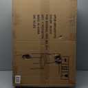 Flash Furniture Jana Comfort Black Mesh Stackable Steel Side Chair