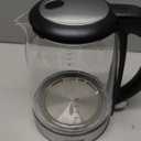 Cosori Electric Kettle, No Plastic Filter & Spout, 1.8Qt Tea Kettle & Hot Water Boiler For Coffee & Tea, Water Heater & Teapot, Automatic Shut Off, Borosilicate glass, Black, 1500W