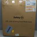 Safety 1st Baby Gates for Doorways, Pressure Mount Lift, Lock and Swing, Dog Gates, Hardware Gate for Stairs, Fits 28"-42" Wide