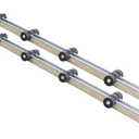 Dutton-Lainson Company 6388 5' Galvanized Roller Bunk