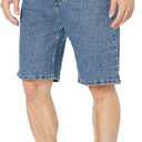 Wrangler Authentics Mens Comfort Flex Waistband Jean Short (34, Light Stonewash)