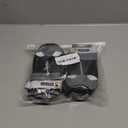 Hcpet Dog Boots Waterproof Dog Shoes for Medium Large Dogs, Anti-Slip Dog Booties Paw Protector for for Hot Pavement Winter Snow Hiking with Reflective Straps 4PCS, 8 (width 2.75 inch) for 74-91 lbs (Black)