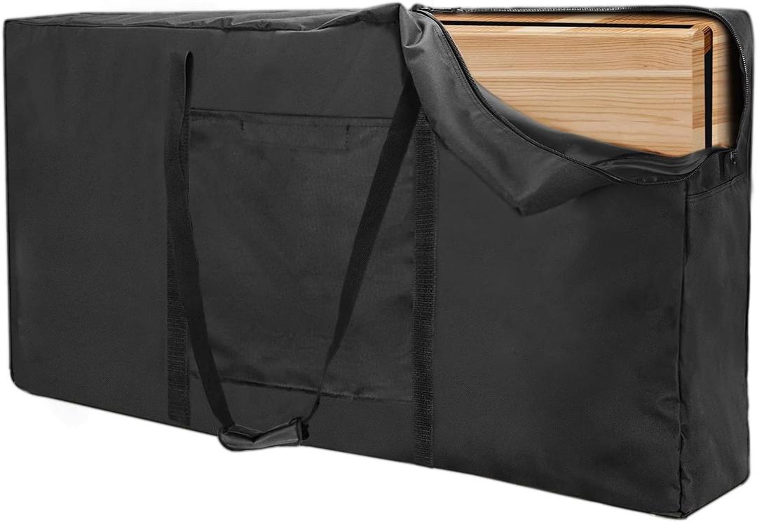 Fenghome Cornhole Carrying Case, 36.5 X 9.5 X 24.5 Inch Regulation Size Waterproof Corn Hole Beans Bag Carrying Case, Outdoor Cornhole Board Covers