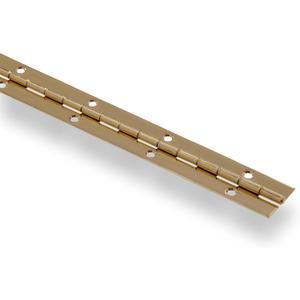 Hardware Essentials 851071 Continuous Pin 36" x 1-1/2" Brass