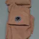 NICETOWN Linen Curtains 84 inch Length 2 Panels Burnt Orange, Grommet Privacy Added Thick Flax Linen Burlap Semi Sheer Light Filtering Window Curtain Drapes for Bedroom/Flat, W55 x L84