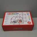 Fort Building Kit for Kids,STEM Construction Toys, Christmas & Birthday Gift for 4 5 6 7 8 9 10 11 12 Years Old Boys and Girls,Ultimate Creative Set for Indoor & Outdoors Activity,140 Pcs,Original (Red)