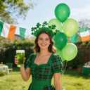 2 x St Patricks Day Headband Shamrock Headbands St Patricks Day Accessories for Women