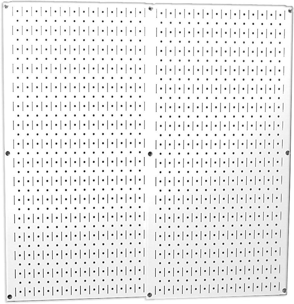 Wall Control 30-P-3232W White Metal Pegboard Pack