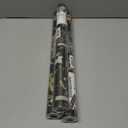 3 x Removable Peel and Stick Wallpaper Boho 17.5 x 118 in Floral for Bedroom Bathroom Easy Peel Off Stick on Wallpaper Contact Paper Renter Friendly Wall Paper (Dark)