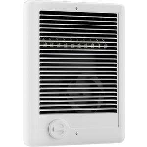 CSC202TW Electric Wall Heater Complete Unit with Thermostat, 240 Volt 2000 Watt, White