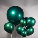 Double stuffed emerald Balloons Different sizes Customized 52 PACK 18+10+5 inch Dark Teal emerald green midnight green Balloon Garland kit For Wedding Birthday baby shower anniversary decorations