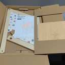 Tiny Land Wooden Baby Walker with Adjustable Speed, Montessori Activity Push Walker Toy for Toddlers, Baby Gift Parents Love for Boys & Girls(Morandi)