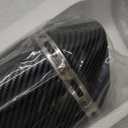 Exhaust Muffler Carbon Fiber 1.5-2"Inlet with Removable DB Killer for Street/Sport Motorcycles and Scooters with 38-51mm Diameter Exhaust Pipes
