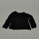 The Children's Place baby girls And Toddler Long Sleeve Basic Layering T-shirt T Shirt, Black 1Pack, 12-18 Months US