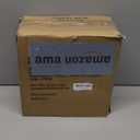 Plustool 8 Pack Matte Black Door Handles, Passage Door Levers for Hallway & Closet, Interior Keyless Door Knobs Heavy Duty Square Non-Locking Handlesets(2.0lb), Reversible for Left & Right Sided Doors