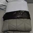 Leather Front Car Seat Cover - Bottom Car Seat Covers Fully Wrapped, Non-Slip, Luxury Appearance and Comfort, Fits Most Vehicles, 1 Pack, Gray