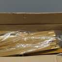 Arch Backdrop Stand and Cover Set, Metal Balloon Arch Backdrop 6ft, Gold Arched Stand Frame for Wedding, Parties,Birthday, Backdrop Decorations (Pale Pink,6ft)