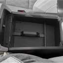 LUWU 2025 Murano Center Console Organizer Compatible with 2025 2026 Nissan Murano SL/SV/Platinum Accessories Armrest Console Organizer Armrest Insert Tray Murano 2026 Accessories Black