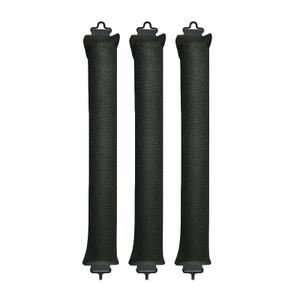 Heatless Curlers, Hair Rollers Heatless Curlers Headband Hair Curlers No Heat Overnight Curls Heatless Curling Rod Overnight Heatless Curlers for Long Hair (Black, 27cm)