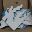 5 Pcs Laser Under the Sea Party Decorations Mermaid Birthday Decorations