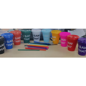Geosar 20 Pcs Christian Gifts Bulk Jesus Loves You Cups with Lids and Straws Plastic Christian Tumbler Bulk Bible Verse Inspirational Cups Travel Mug for Sunday School Church Supplies(16 oz)