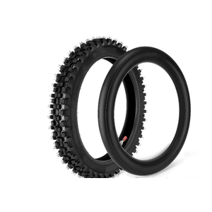 60/100-14 2.50-14 Front Tire and Inner Tube Set, 60/100-14 Dirt Bike Tire Tube for CRF110 KLX110 KX65 XR70 SSR125 110cc 125cc CRF70 KX60 KX110 RM65 JR80 PW80 TTR90 TTR110 Pit Dirt Bike Off Road