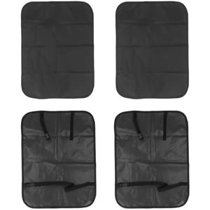 Hulex Supplies Car Backseat Cover, Oxford Fabric Backseat Protector, Kicking Car Mat for Rear Seats, Simple Multifunctional Seating Protector with 2  Pack for and Pets