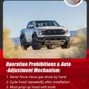 Vepagoo Front Hood Strut Kit fit for Ford Ranger 2024 2025 2026, Lift Supports Gas Shocks, 2 Pcs