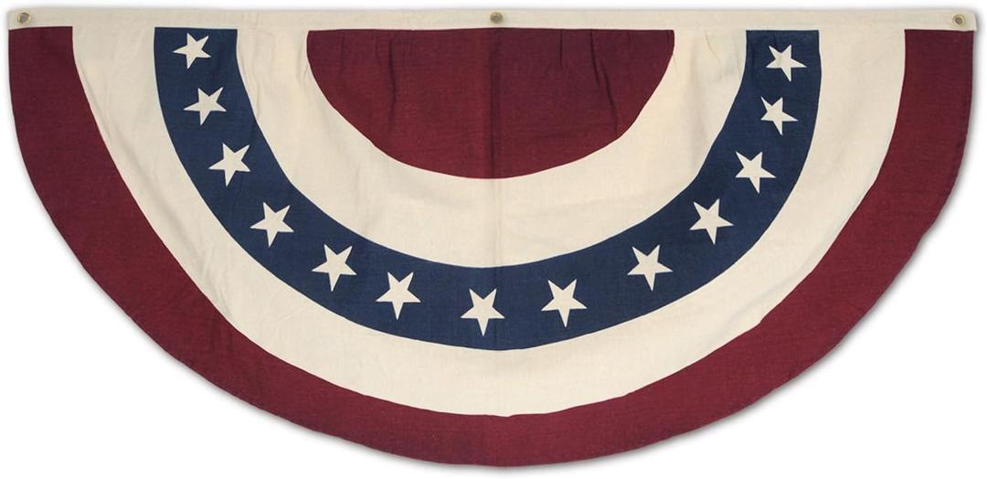 Americana Fabric Bunting