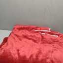 Bedsure GentleSoft Sherpa Fleece Blankets Queen Size for Bed - Thick and Warm Throw for Girls and Women, Soft Fuzzy Plush Queen Christmas Blanket for Winter, Red, 90x90 Inches