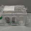 QIYVLOS Desk Organizer with 3 Drawer, Multi-Functional Pencil Pen Holder for Desk, Desk Organizers and Storage with 8 Compartments, Desktop Organizer for Office Home Art Supplies (White)