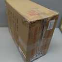 Amllas 8 Pack Shoe Boxes Clear Plastic Stackable, Large Shoe Storage Organizer with Lids,Drop Side Shoe Containers for Entryway,Sneaker Storage Fit up to US Size 13 (13’’x 10.6”x 8.3”)