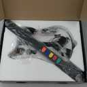 NBCP Wireless Guitar Controller for Xbox Series X|S/Xbox One/PC  White Game Guitar for Rock Band 4 & Fortnite Festival with Strap, 2.4G USB Dongle