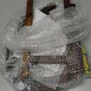 LASZOLA Black 3 Tiered Wooden Plant Stand Indoor with Heavy Duty Planter, Large Multiple Level Vertical Flower Rack for Narrow Corner, Sturdy Rustic Shelving Organizer Holder for Modern House Bathroom (Brown)