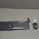 Logitech MK235 Wireless Keyboard and Mouse Combo for Windows, 2.4 GHz Wireless Unifying USB Receiver, 15 FN Keys, Long Battery Life, Compatible with PC, Laptop