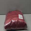 StangH Burgundy Velvet Curtains 2 Panels, Christmas Holiday Decorative Window Drapes, Privacy Protect Thermal Insulated Mid Century Curtains for Party Backdrops/Hotel, W52 x L108 inches, 2 Panels