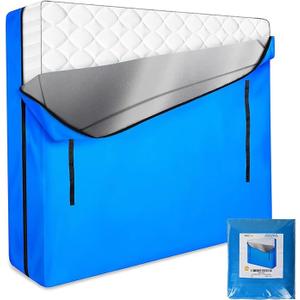 ANALIM Mattress Bags for Moving and Storage, Zippered Mattress Storage Bag with 8 Strong Carrying Handles, Cover Moving Supplies Reusable Mattress Protector (King)