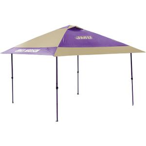 Logo Brands NCAA 12x12 Solo Up Canopy - 144 Square Feet of Shade – One-Person Easy Setup, UV-50 Protection, Rolling Storage Bag – Perfect Tent for Tailgates and Outdoor Events